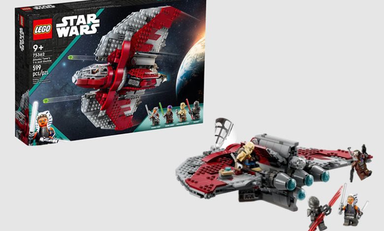 Giới thiệu Lego 75362 Ahsoka Tano's T-6 Jedi Shuttle