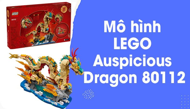 LEGO Auspicious Dragon 80112 New Year 2024