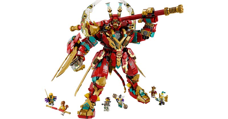 Sản phẩm LEGO Monkie Kid 80045 Monkey King Ultra Mech