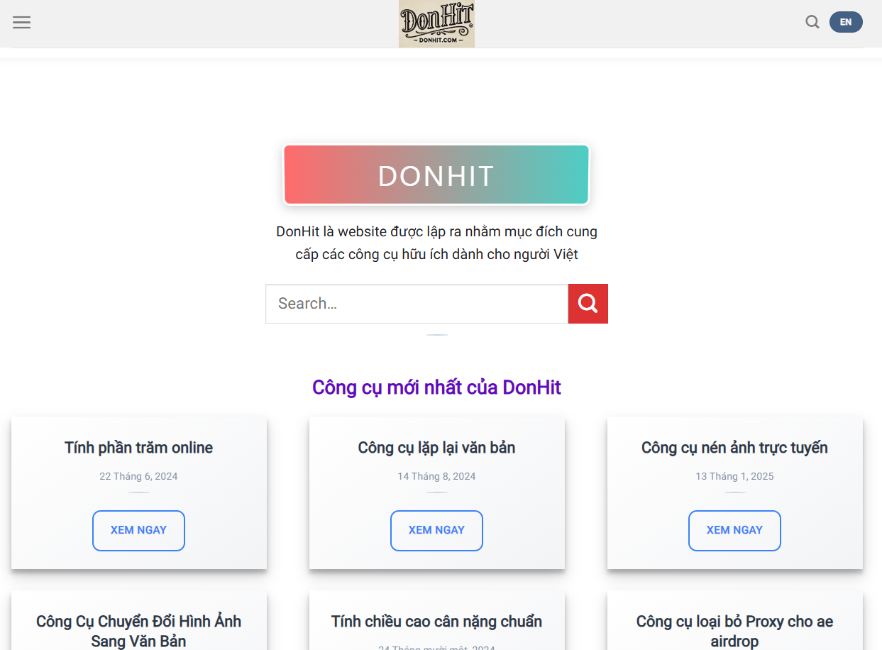 Donhit-website